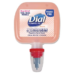 DIAL FOAM  ANTIMICROBIAL HAND SOAP MANUAL DUO V1 REFILL #99135 (PKD 3/1.2 L)  PN:19061