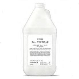 BYREDO BAL D'AFRIQUE  Bath Gel 1 Gallon 4 per case