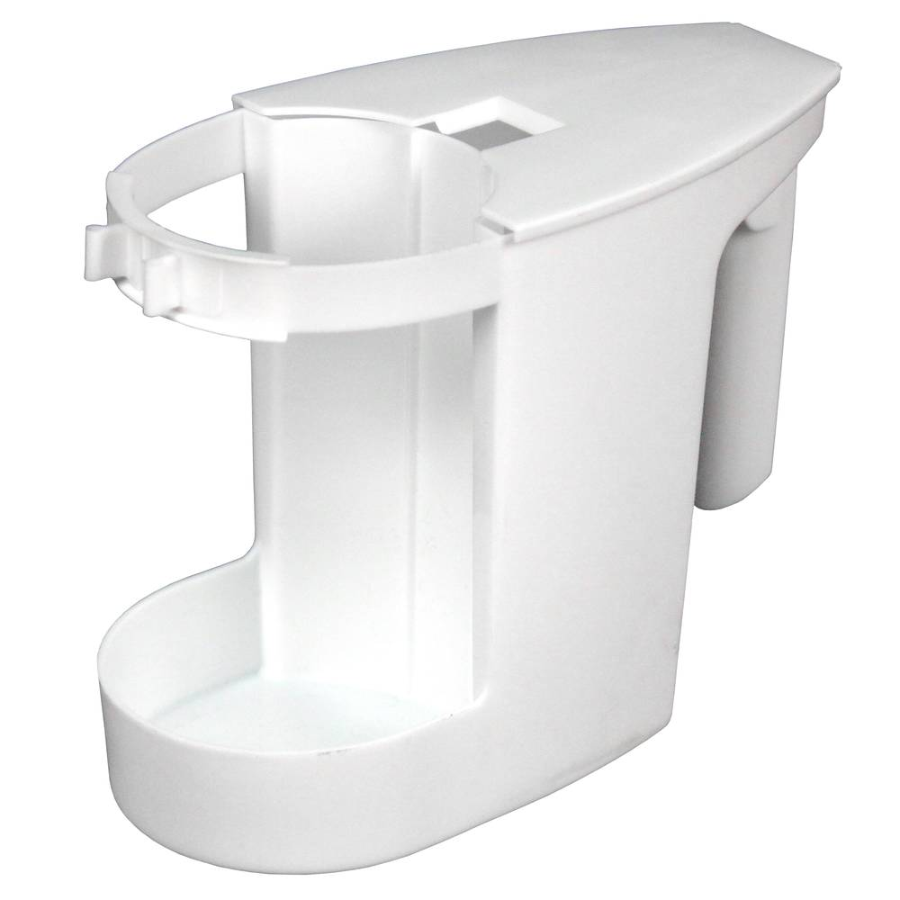 STORAGE CADDY FOR BOWL MOP & QUART BOTTLE White 