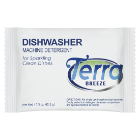 TERRA BREEZE DETERGENTS  1.5oz Auto Dish Detergent Powder packed 200