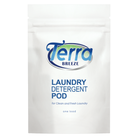 TERRA BREEZE DETERGENTS  0.5oz Laundry Gel Pod packed 150